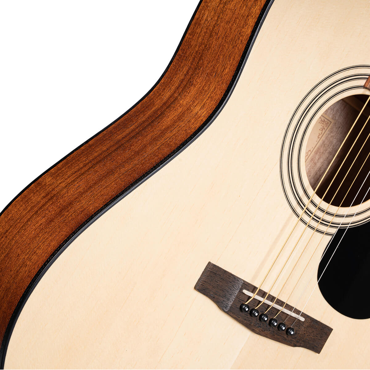 Cort Standard AD810 Dreadnought Acoustic Guitar Open Pore