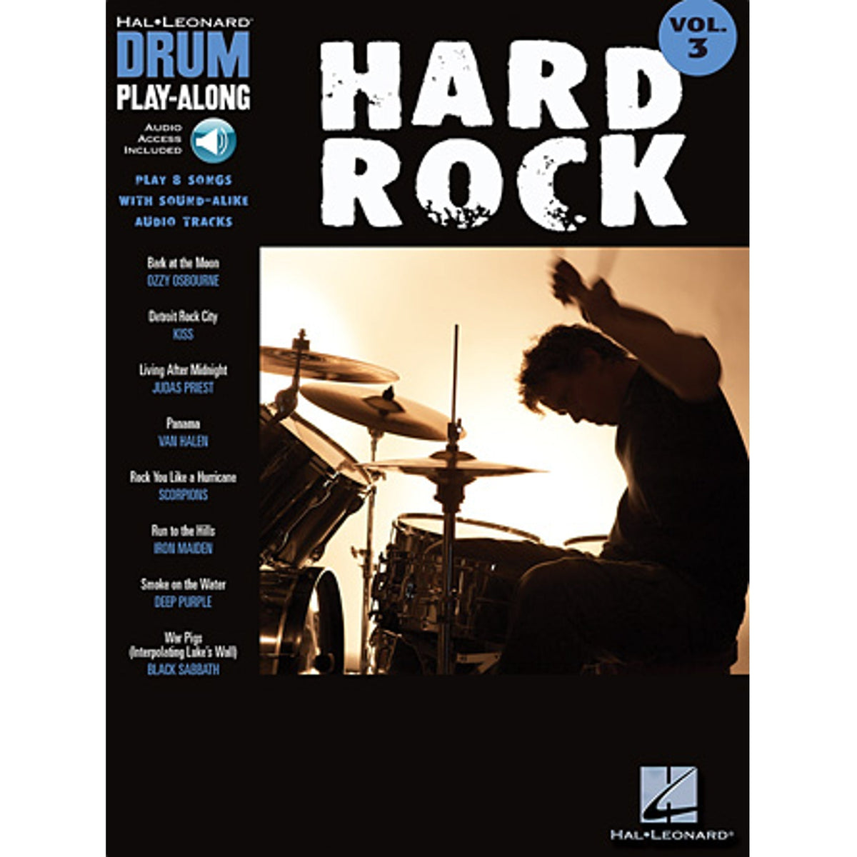 Hard Rock Drum Play Along Volume 3