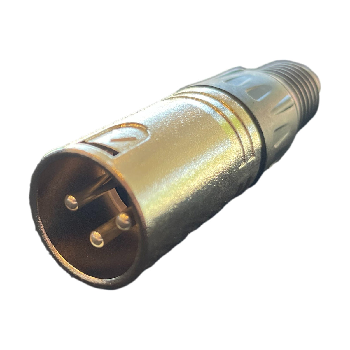 XLR Male Connector 3 Pin Nickel