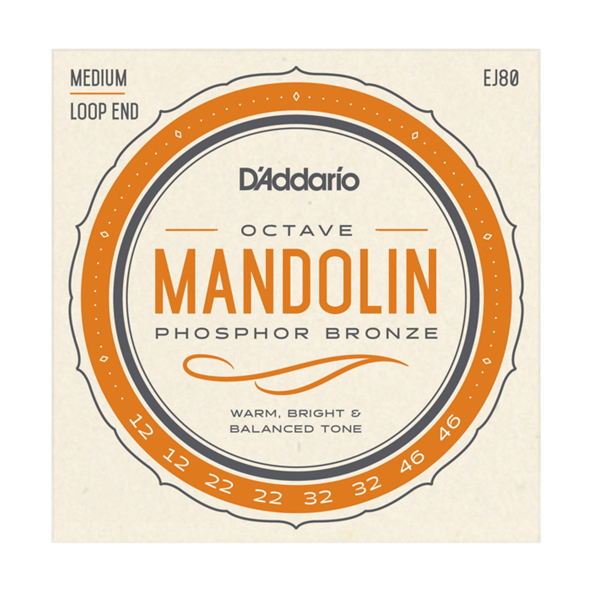 D&#39;Addario 12-46 Octave Mandolin Set