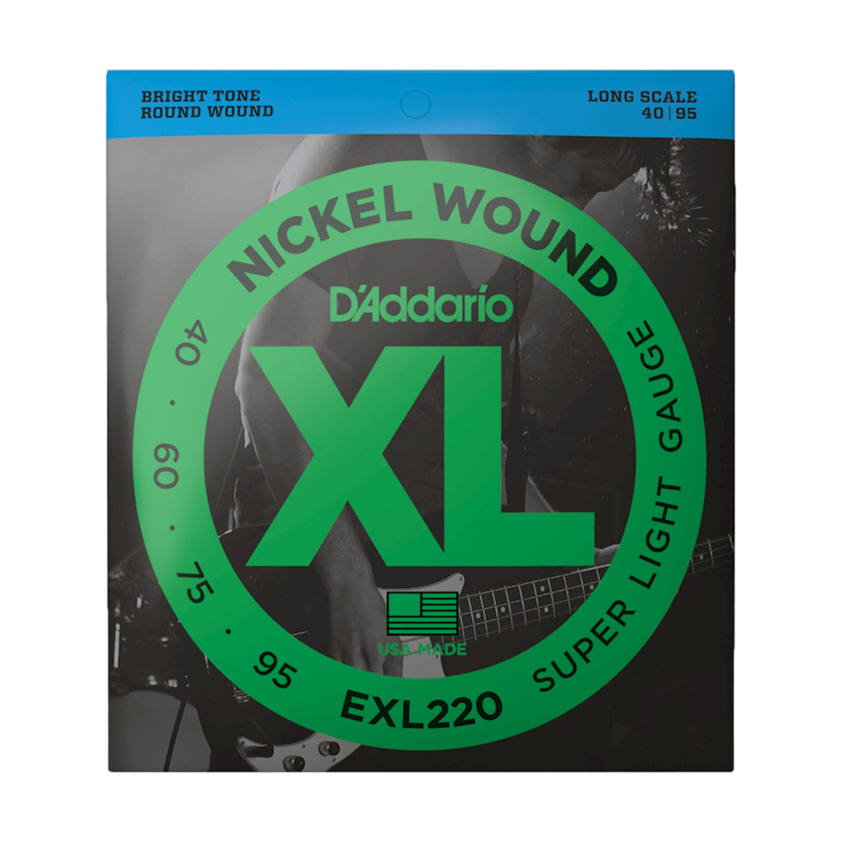 D'Addario 40-95 Super Light Long Scale Bass Strings