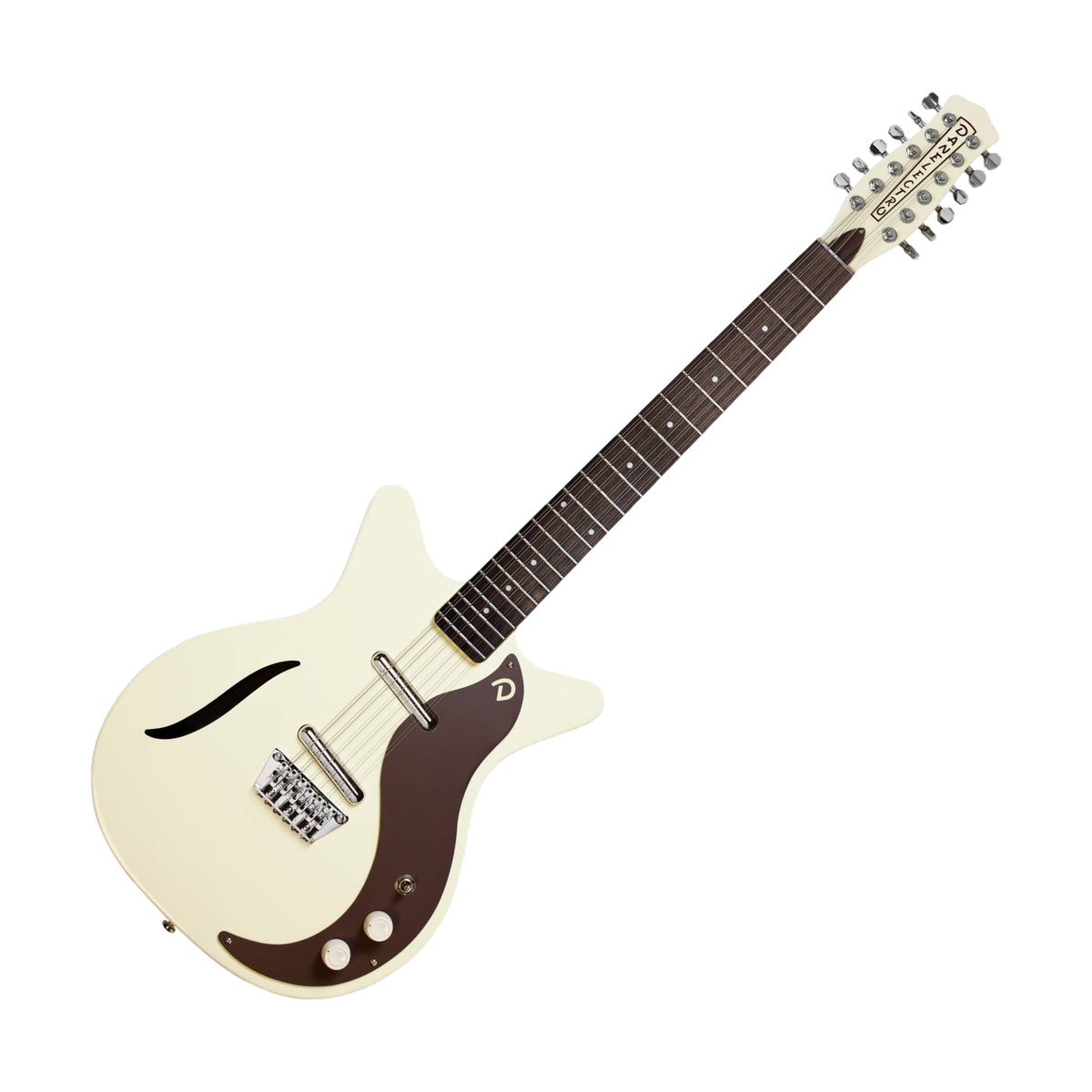 Danelectro Vintage 12 String Electric Guitar Vintage White