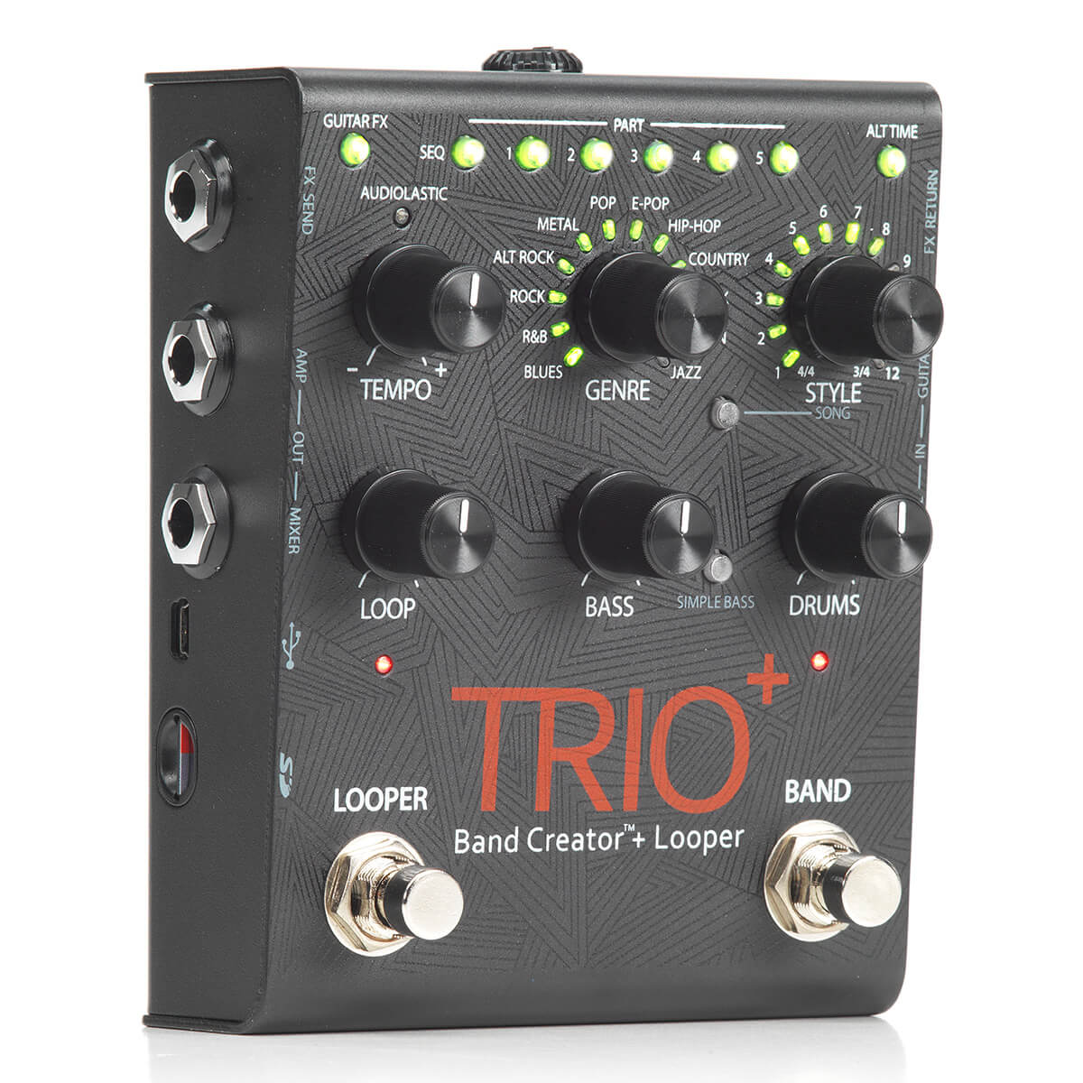 Digitech Trio Plus Band Creator Pedal with Looper