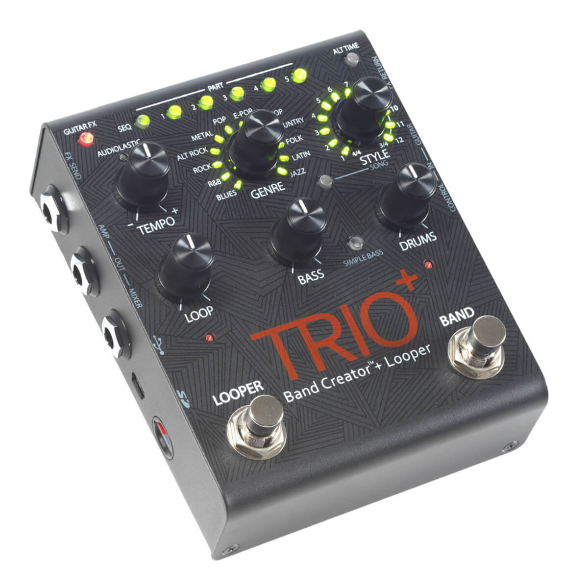 Digitech Trio Plus Band Creator Pedal with Looper
