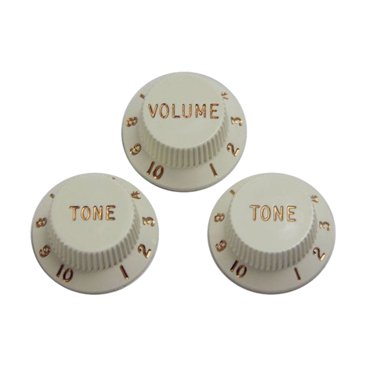 DiMarzio Control Knob Set SC Style White 1x Volume 2x Tone