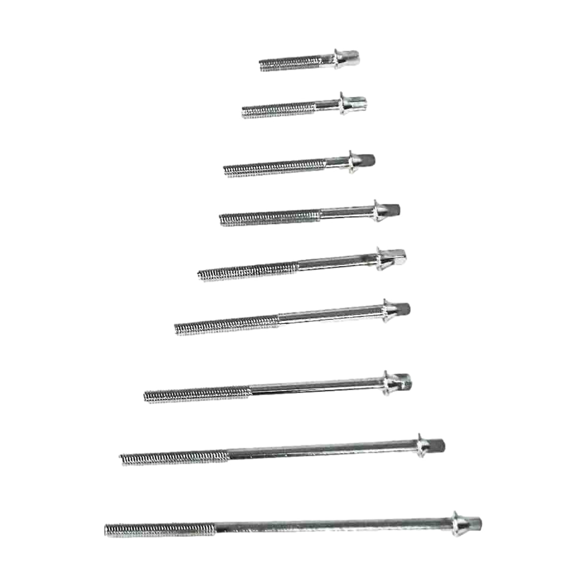 Drum Tension Screw 60mm Long 40mm Thread Chrome