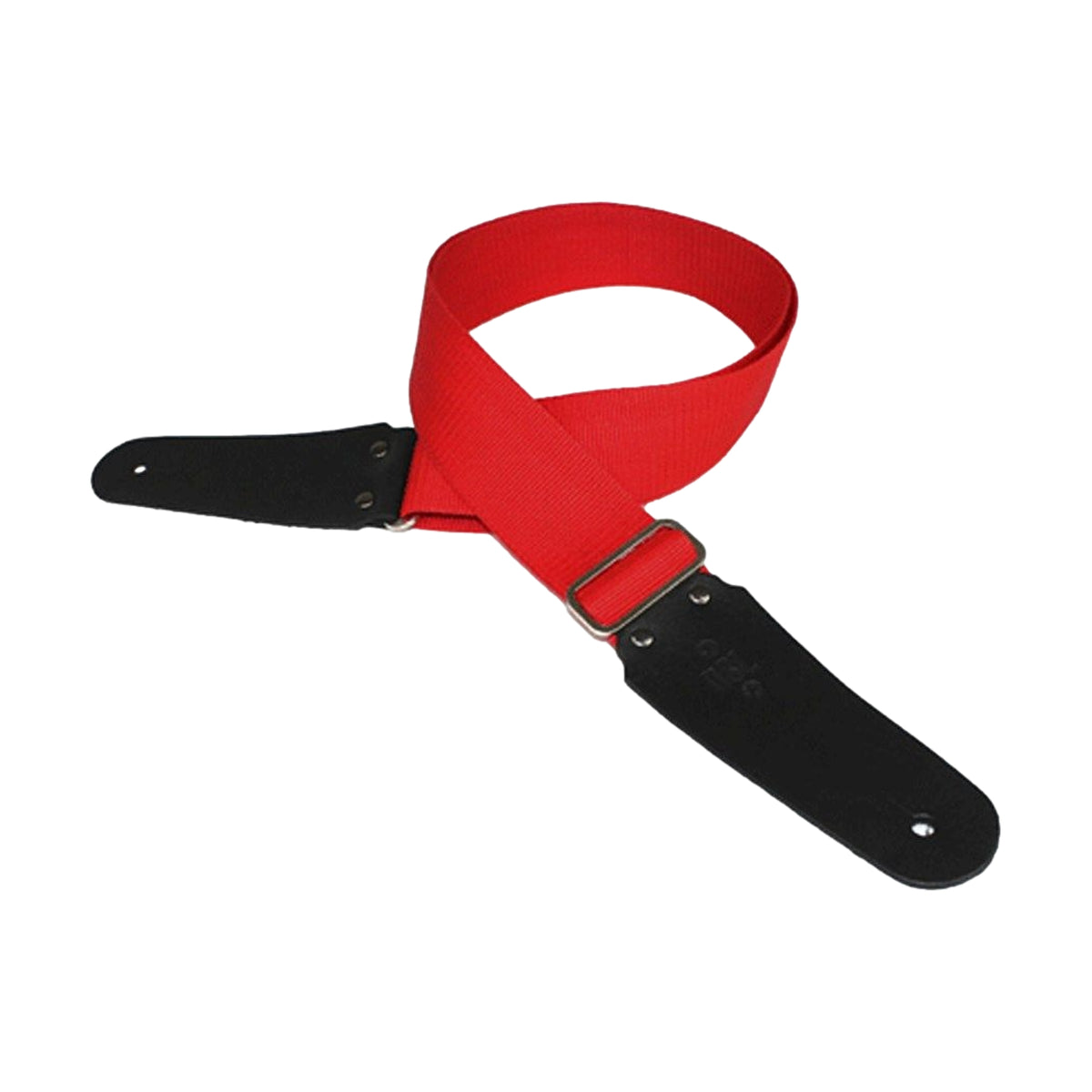 DSL 2 Inch Polypropylene Guitar Strap Red