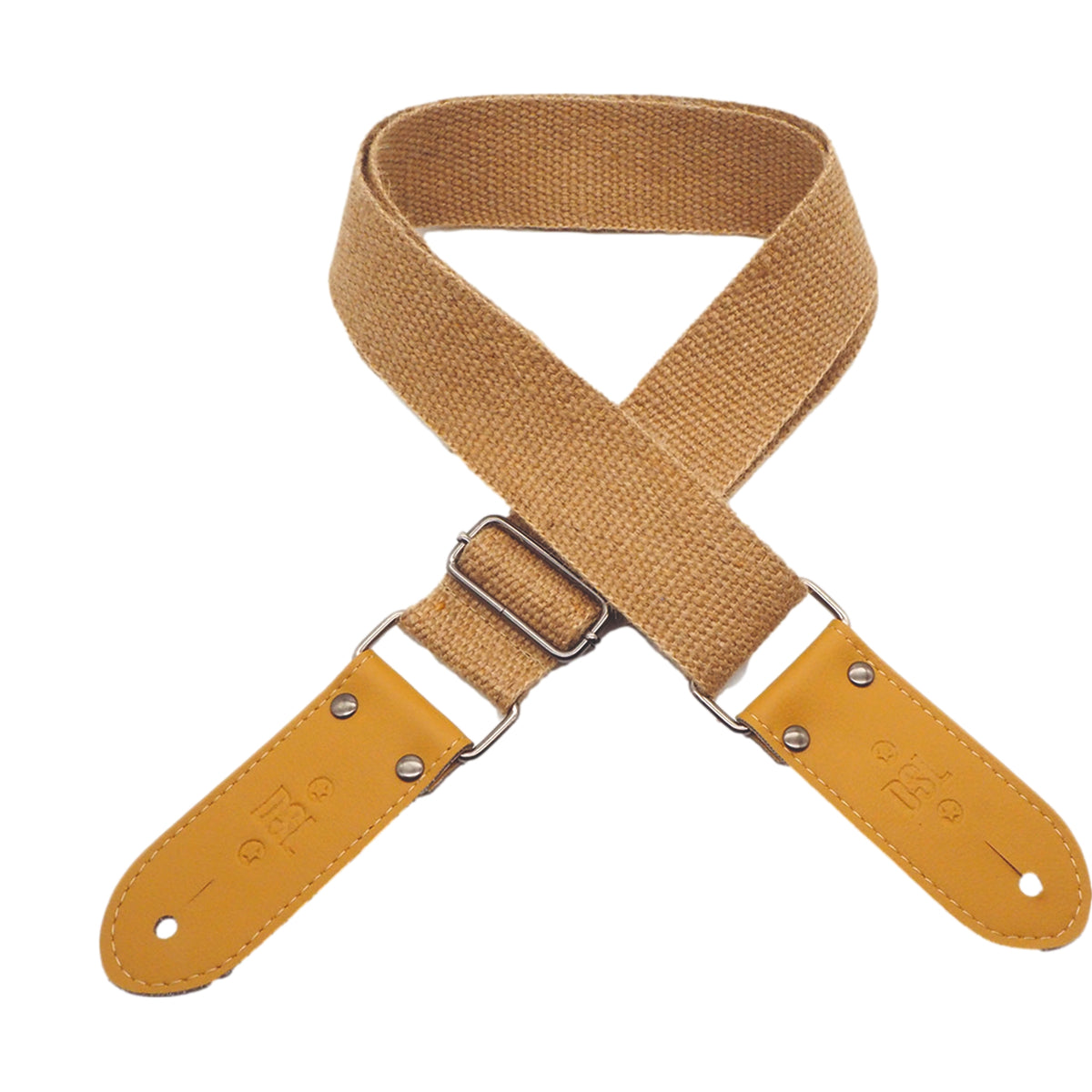 DSL 2 Inch Webbing Vegan Hemp Guitar Strap