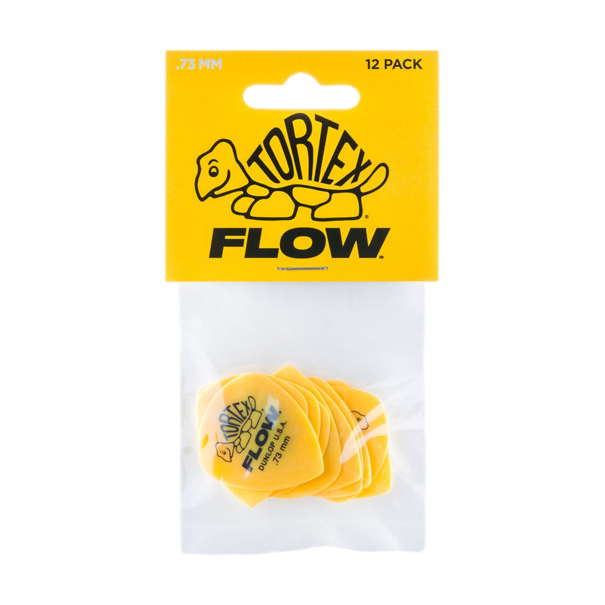 Dunlop Tortex 0.73 Guitar Picks Flow Players Pack
