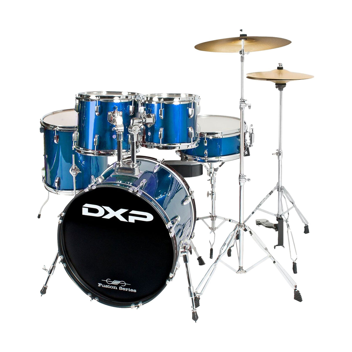 DXP Fusion 20in 5 Piece Drum Kit with Cymbals