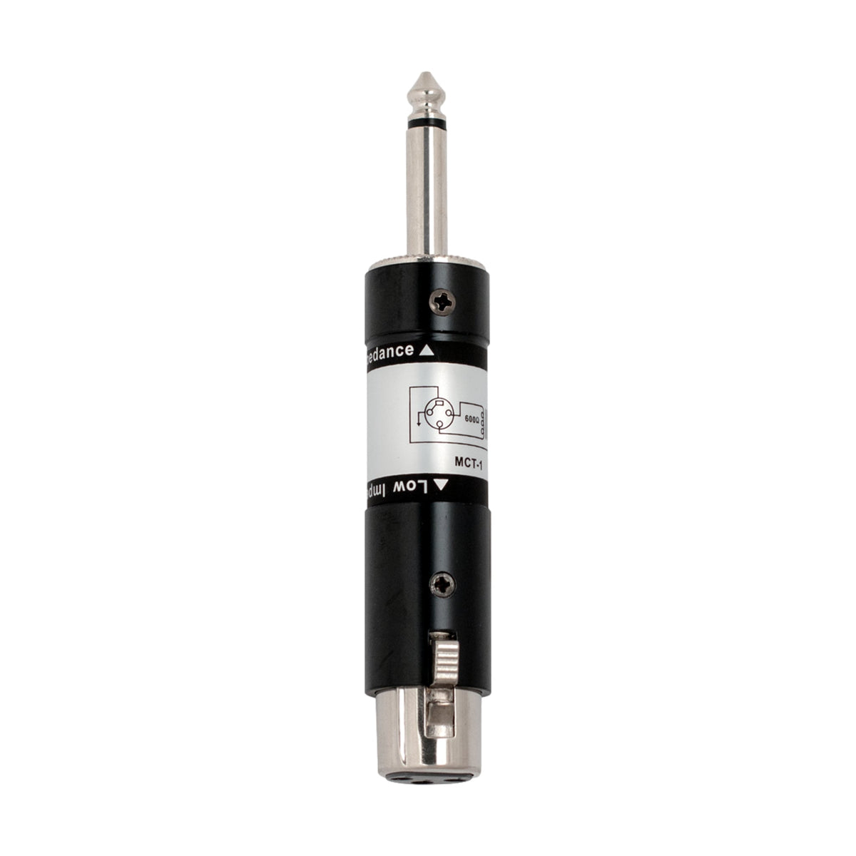 Mic Matching Transforer 6.5mm Jack Male to XLR Female