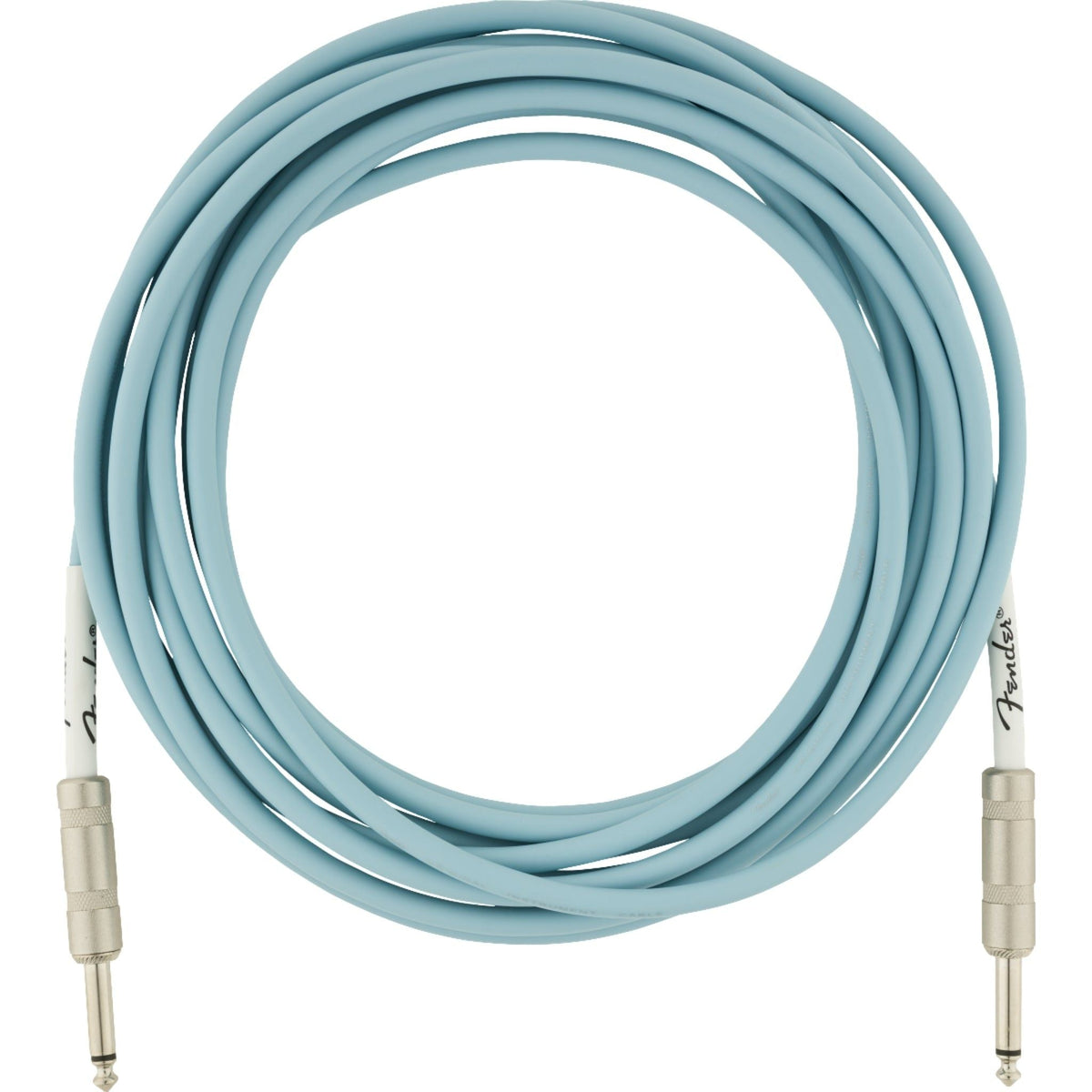 Fender Instrument Cable 18.6ft Original Series Daphne Blue