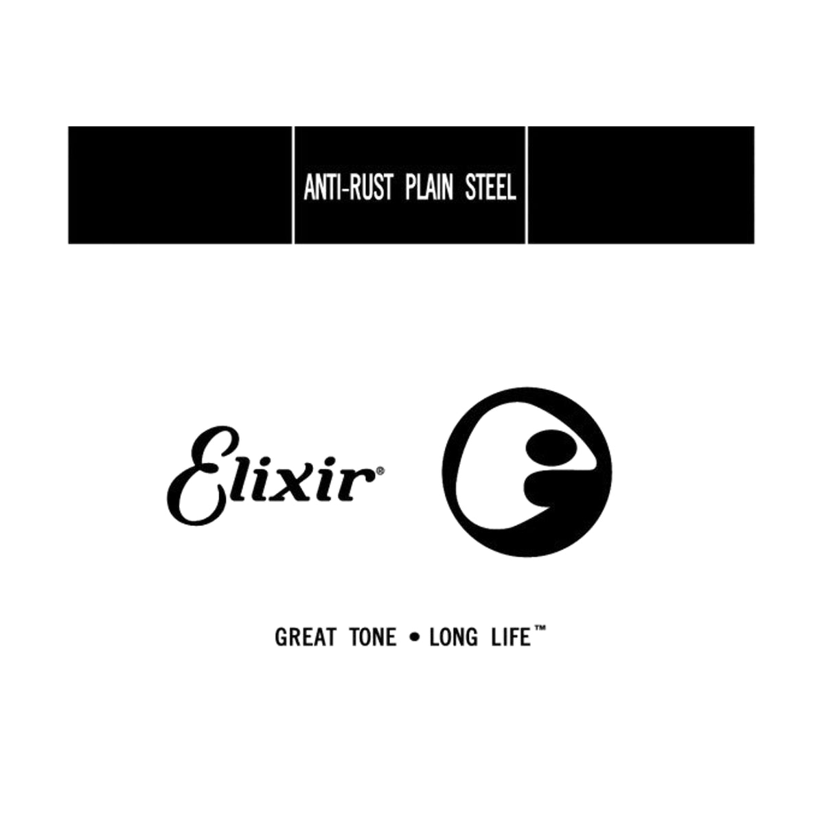 Elixir 13013 Plain Steel 0.013 Single String