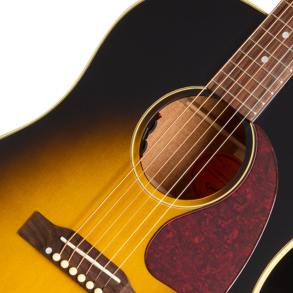 Epiphone J45 Standard Acoustic Guitar Vintage Sunburst