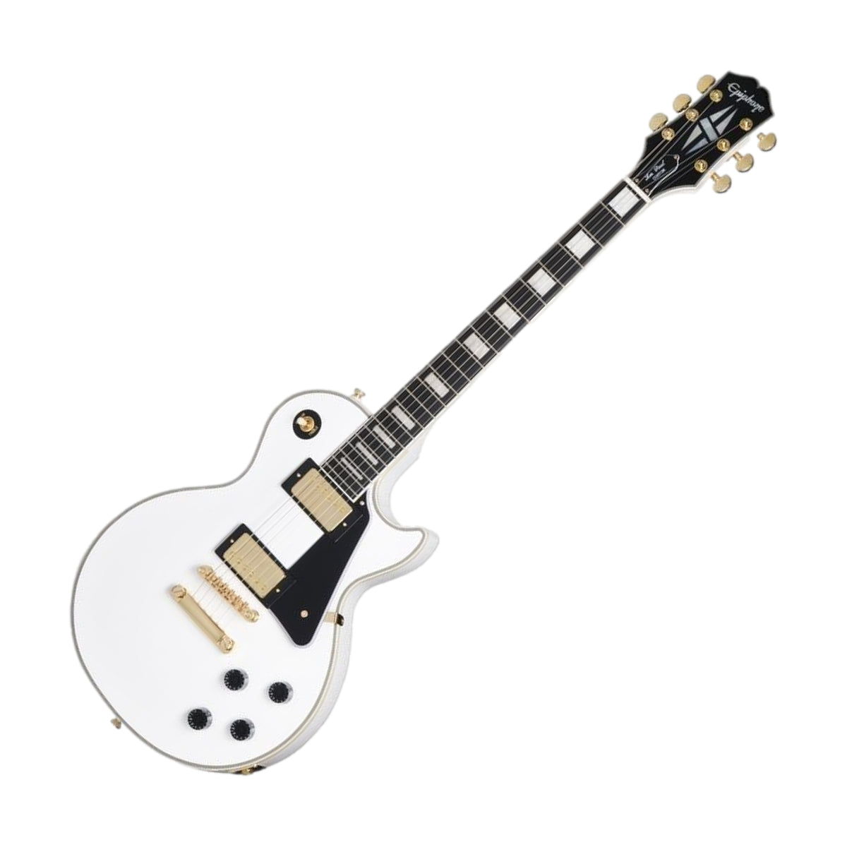 Epiphone Les Paul Custom Alpine White with Gig Bag