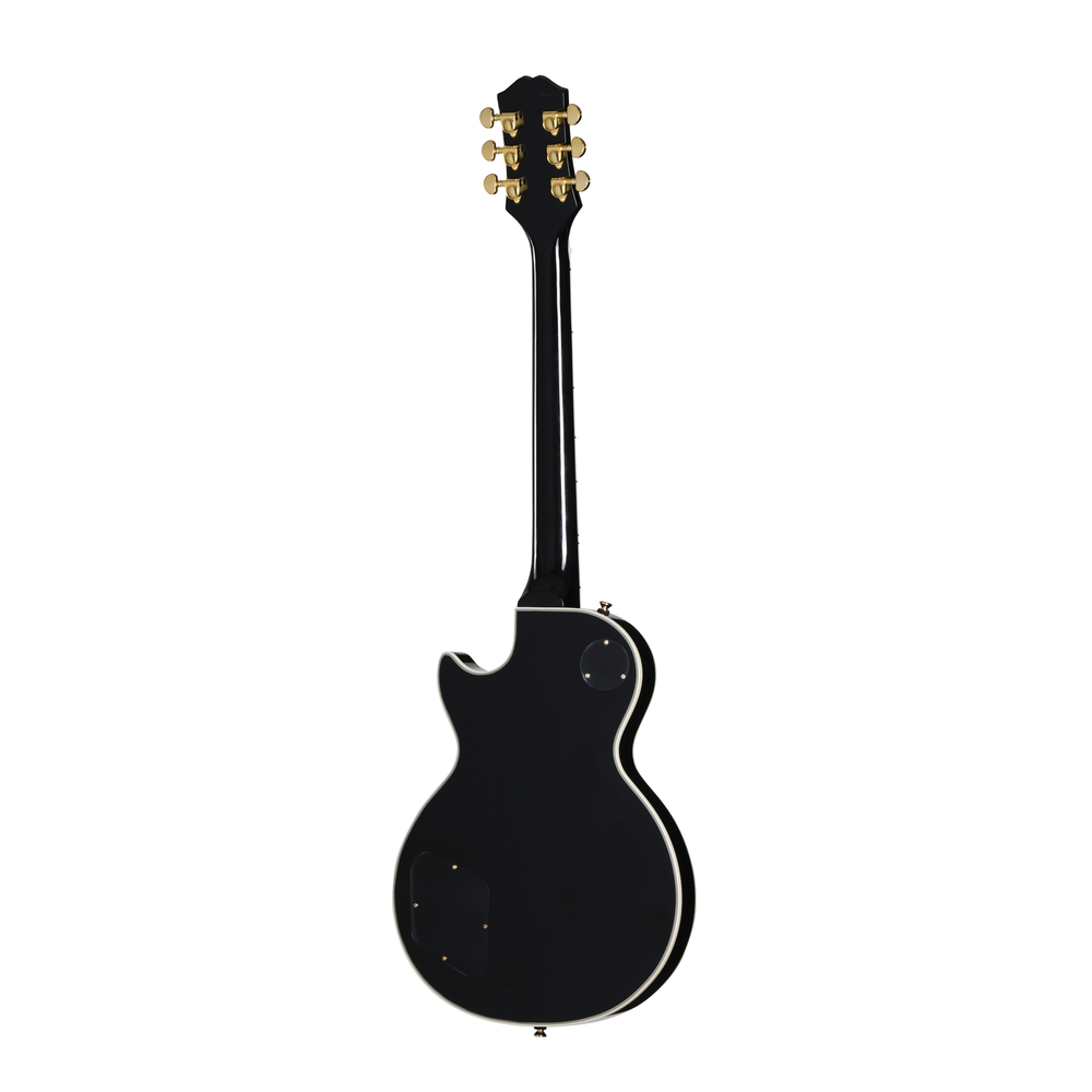 Epiphone Les Paul Custom Electric Guitar Ebony with Premium Gig Bag