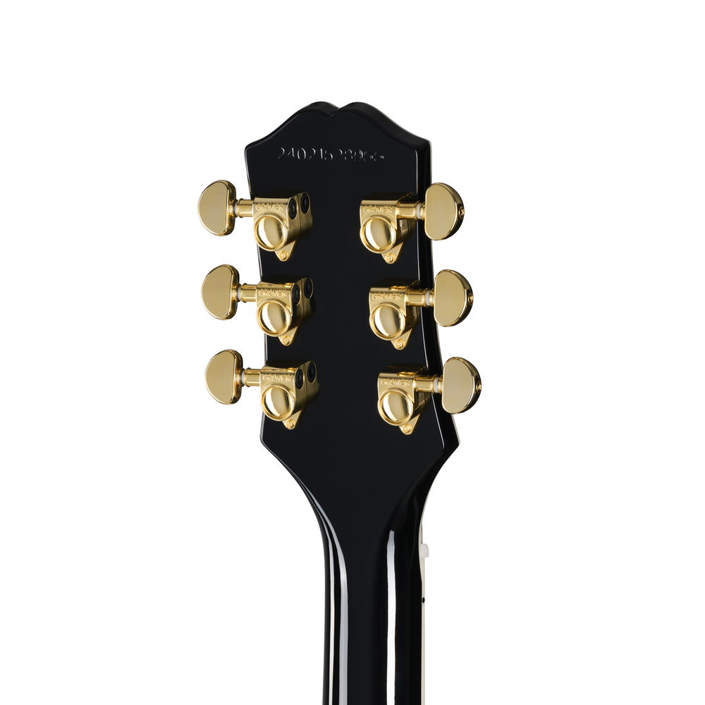 Epiphone Les Paul Custom Electric Guitar Ebony with Premium Gig Bag