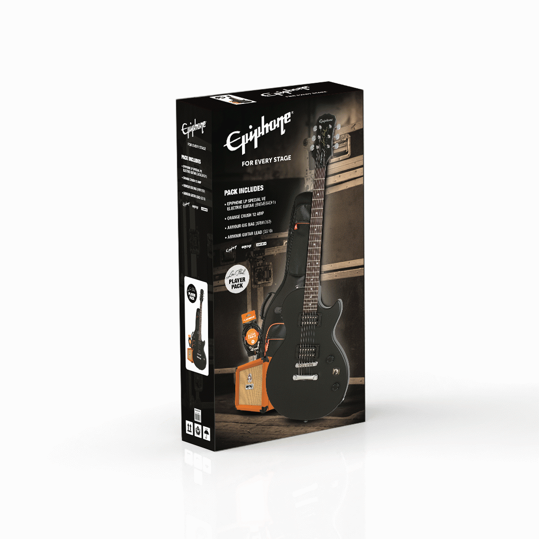 Epiphone Les Paul Special Electric Guitar Starter Pack with Orange Crush