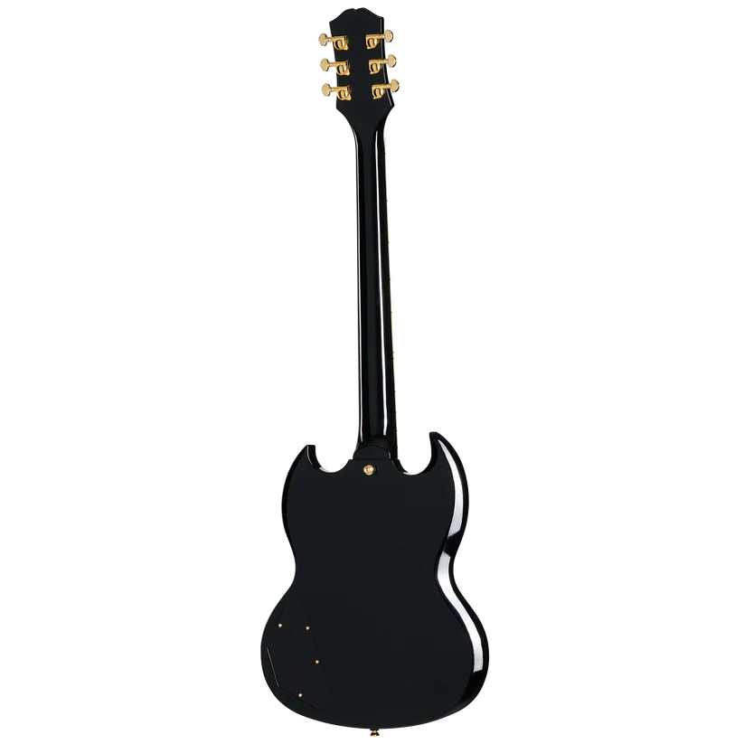 Epiphone SG Custom Electric Guitar Ebony with Premium Bag