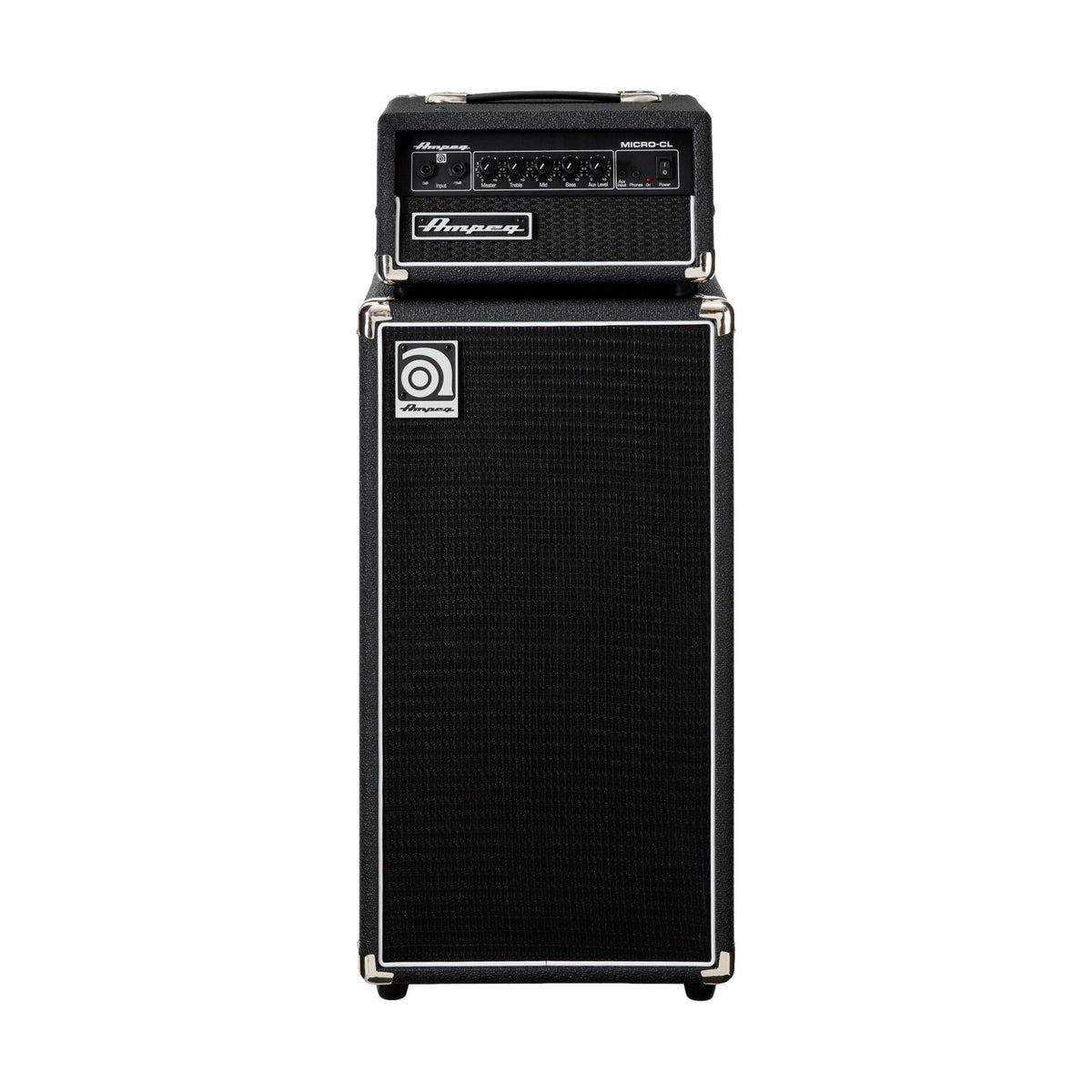 Ampeg Micro-CL Stack 100W Bass Head and Cab Combo