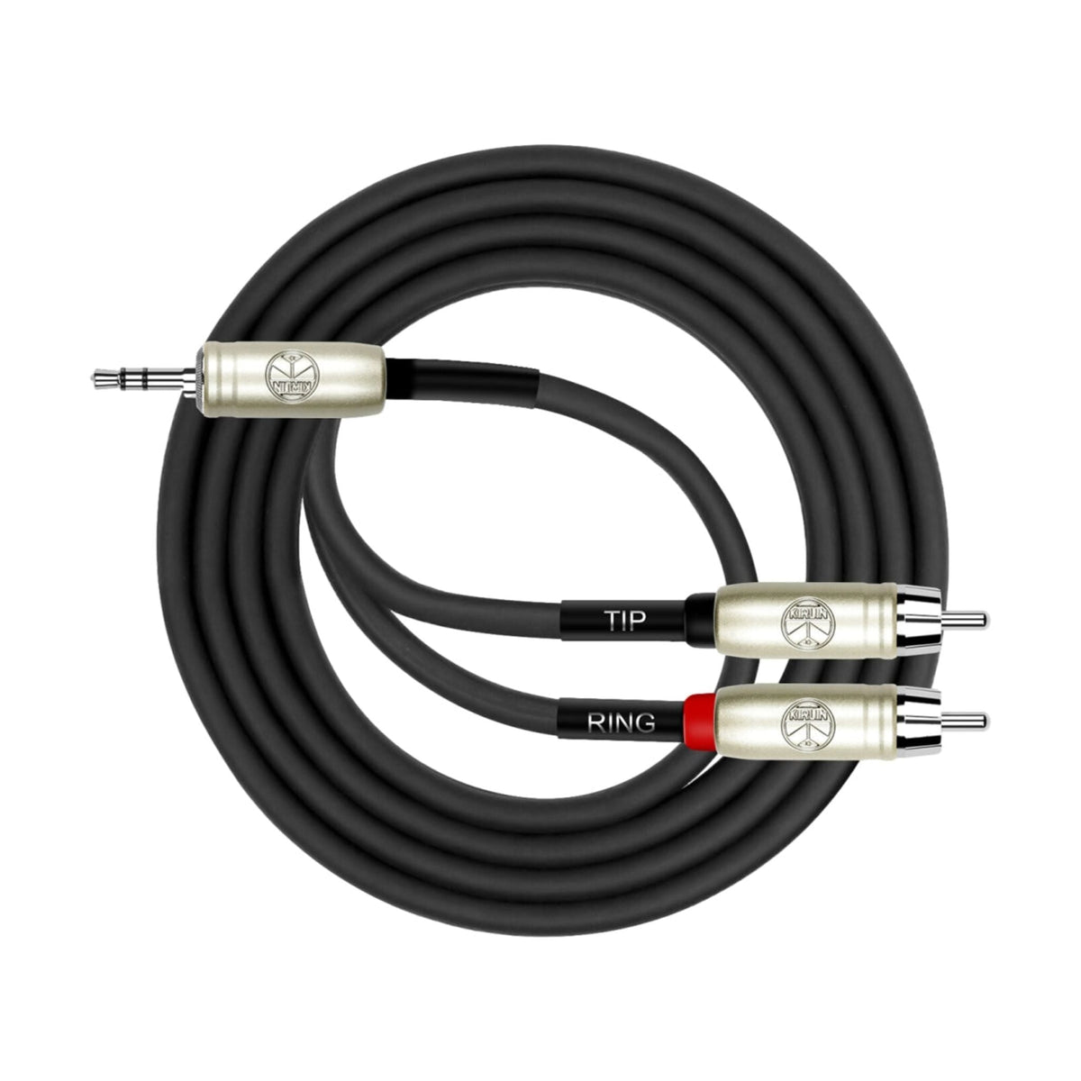 Kirlin 10ft 3.5mm Stereo-2x RCA