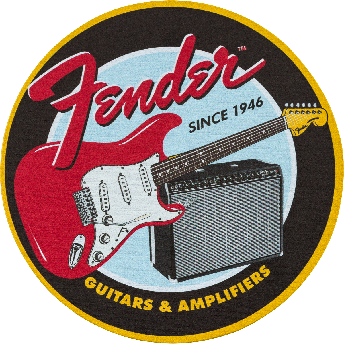 Fender 1946 Guitar and Amps Coaster Set