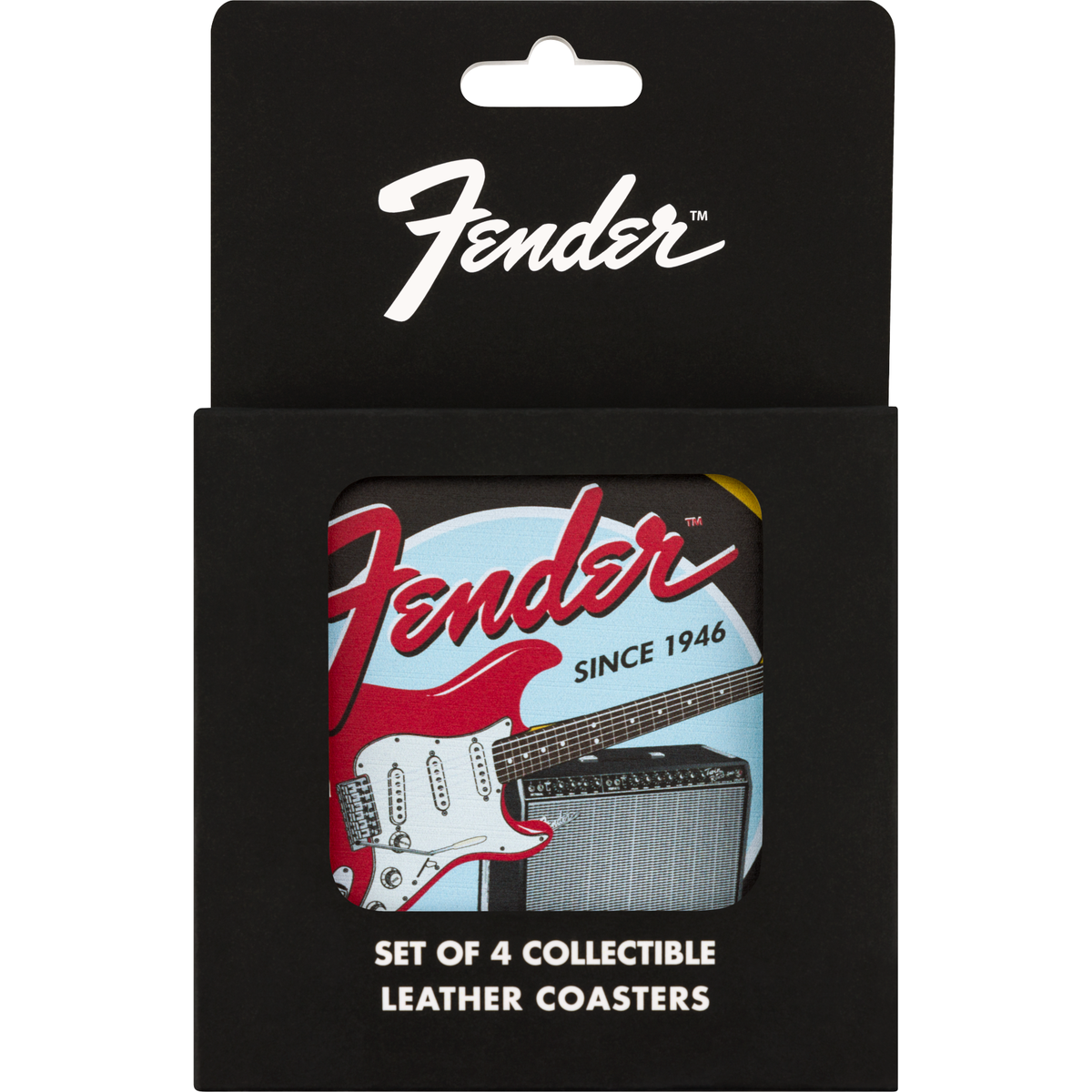 Fender 1946 Guitar and Amps Coaster Set