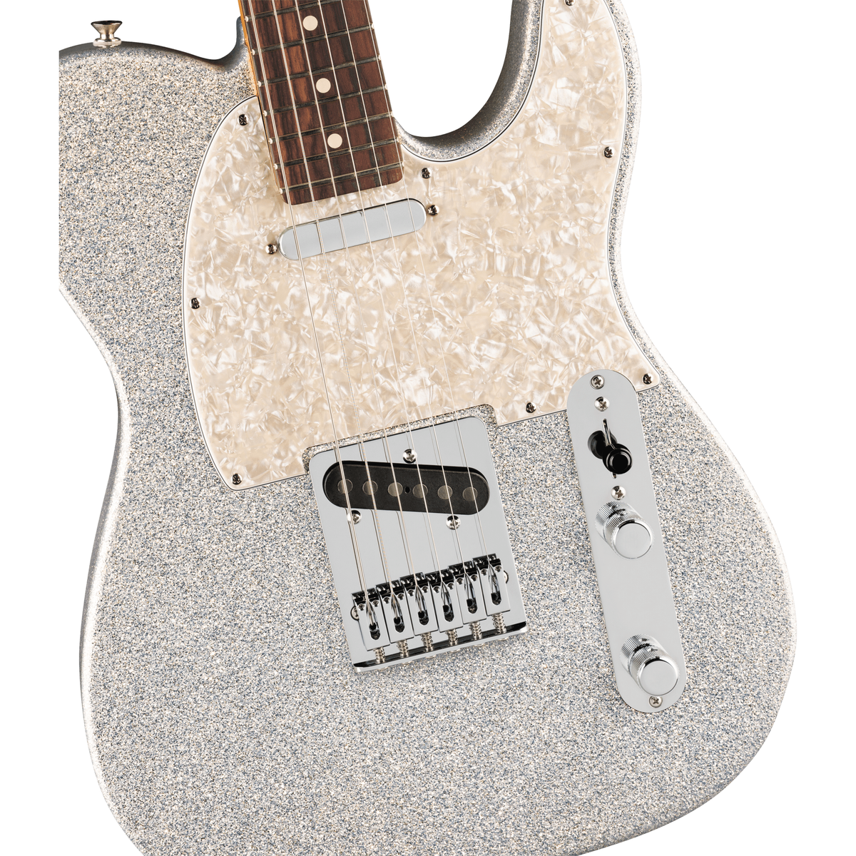 Fender 75th Anniversary Player II Telecaster Electric Guitar Diamond Dust Sparkle
