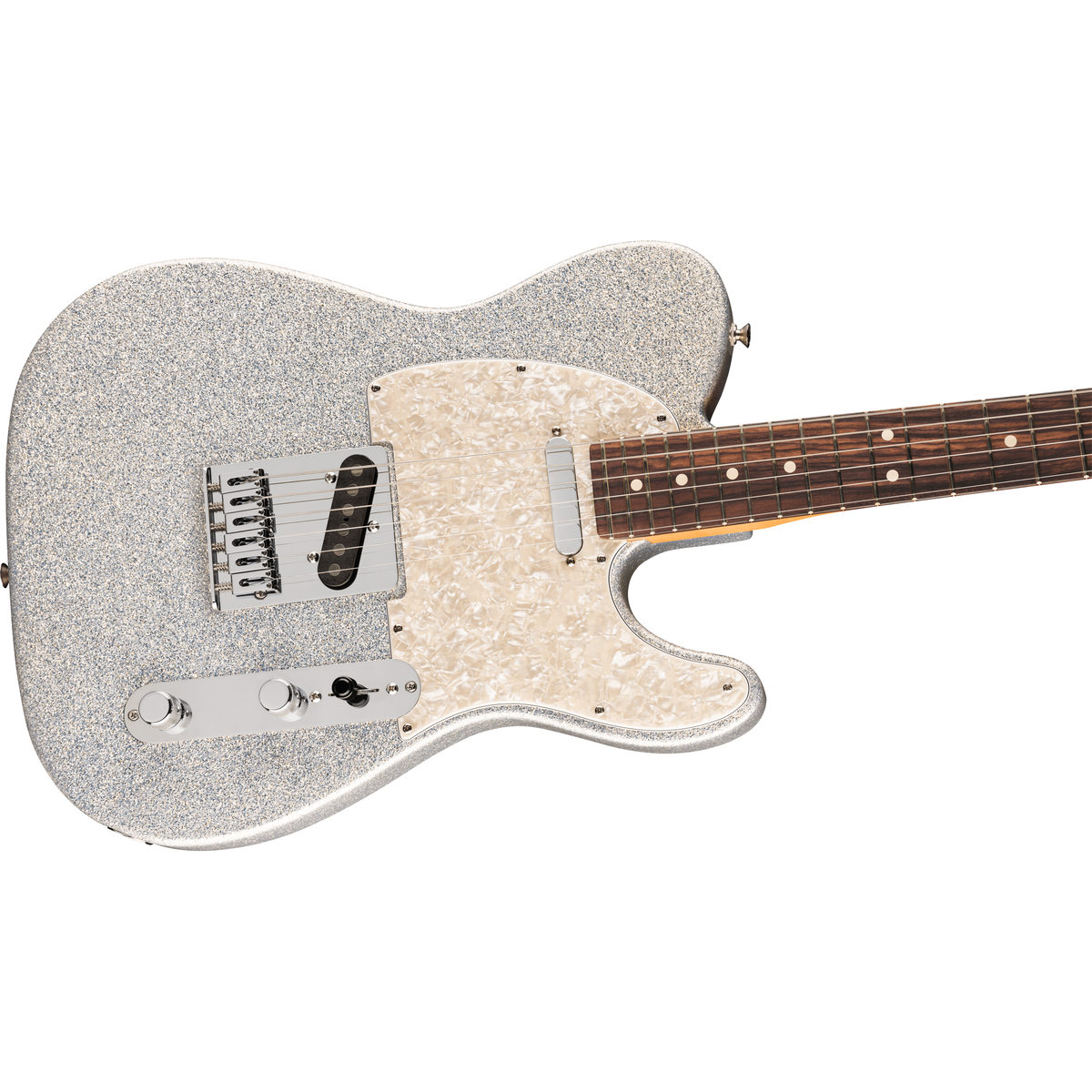 Fender 75th Anniversary Player II Telecaster Electric Guitar Diamond Dust Sparkle