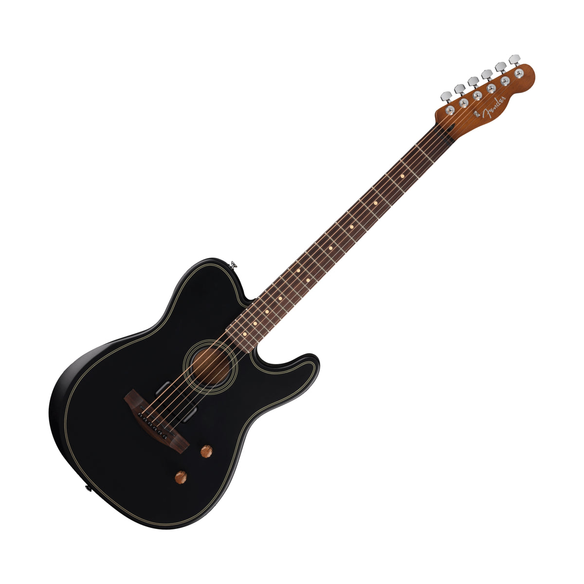 Fender Acoustasonic Standard Telecaster Guitar Black