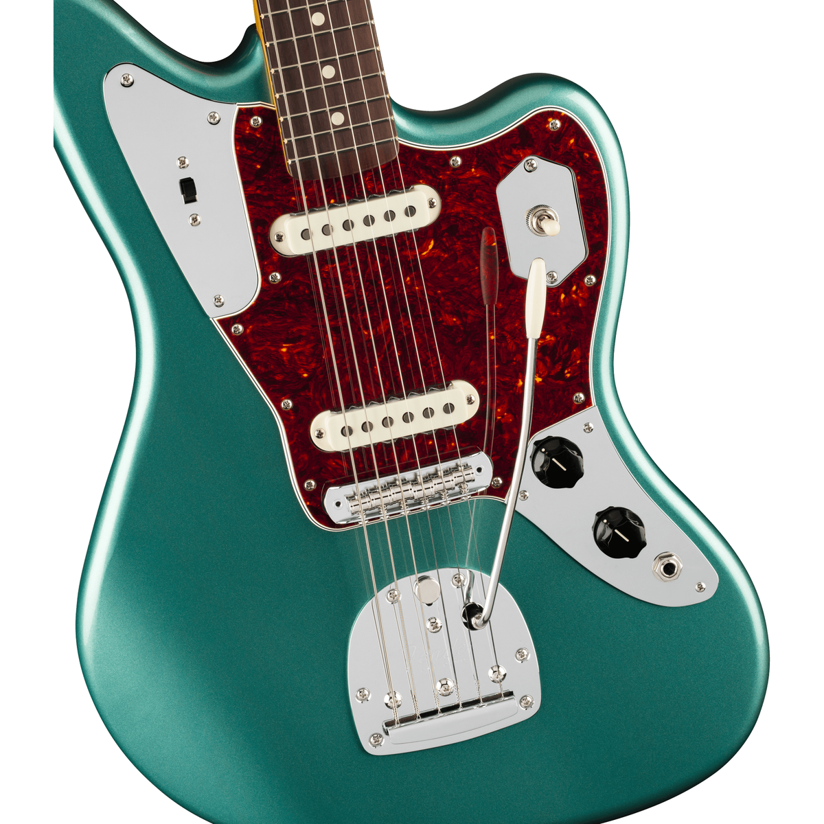 Fender American Professional Classic Jaguar Faded Sherwood Green Metallic