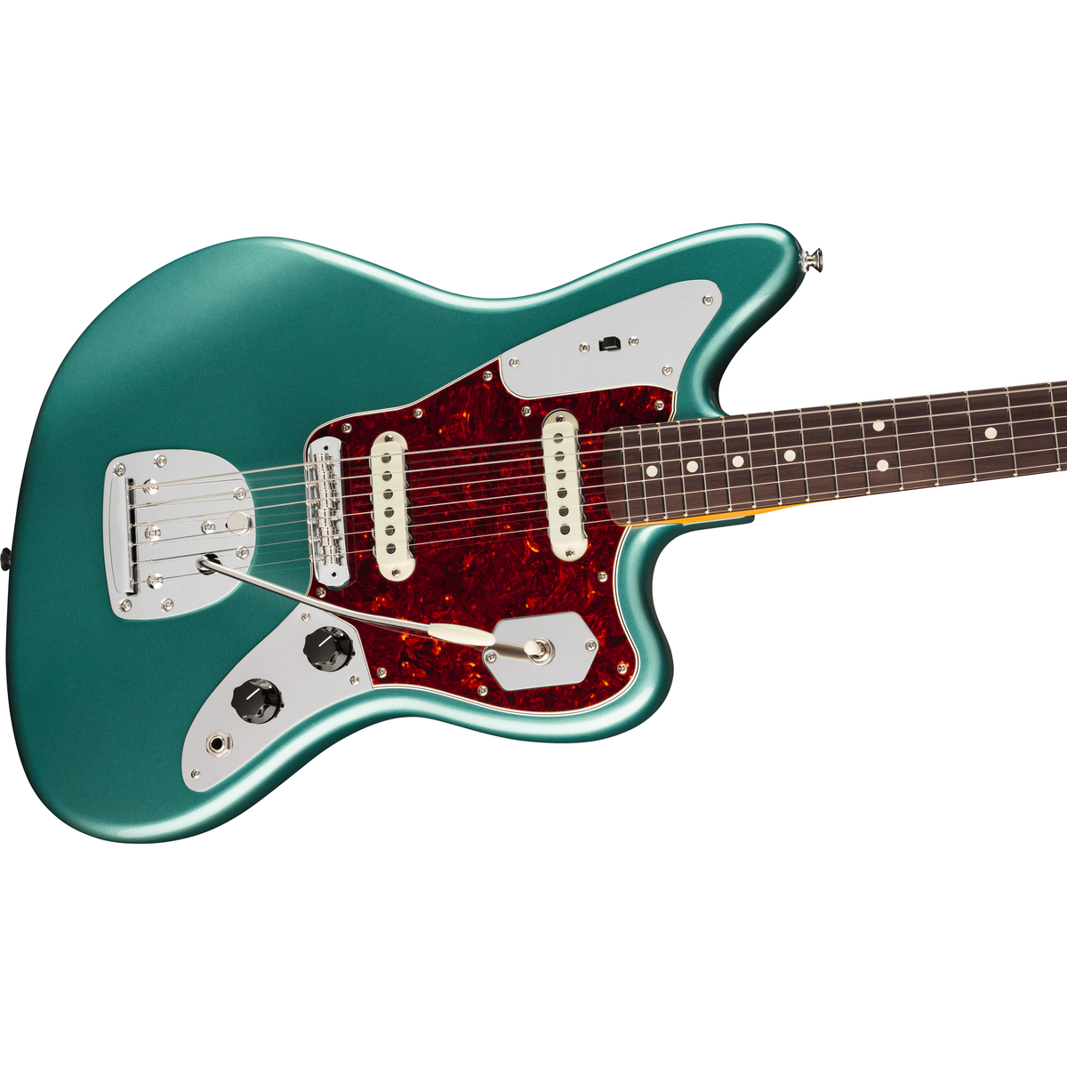 Fender American Professional Classic Jaguar Faded Sherwood Green Metallic