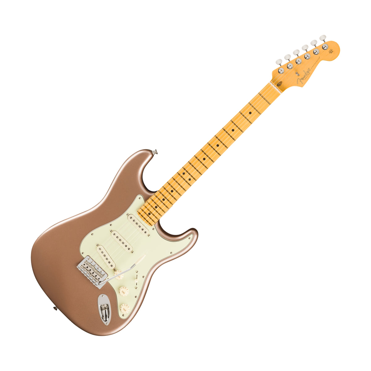 Fender American Professional Classic Stratocaster Electric Guitar Faded Firemist Gold