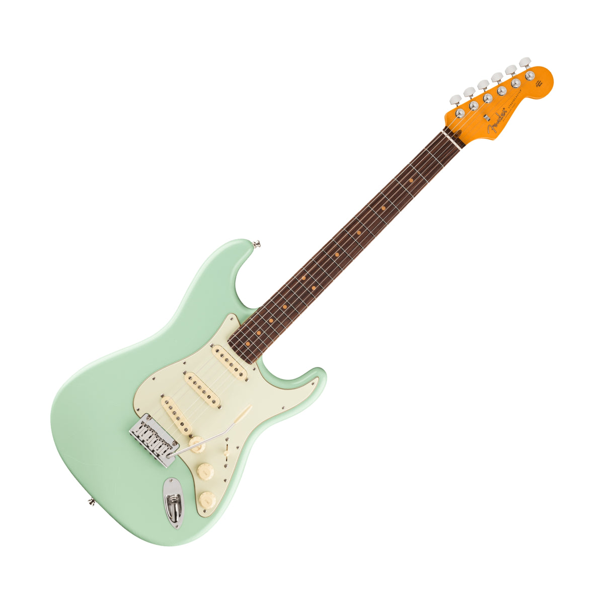 Fender American Ultra Luxe 60s Stratocaster Electric Guitar Surf Green