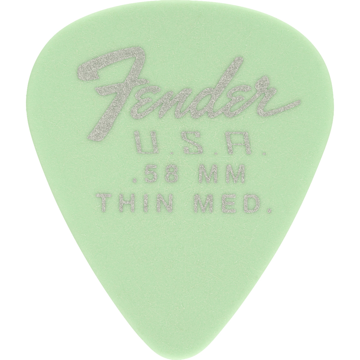 Fender Dura-Tone 351 Shape 0.58 Surf Green 12-Pack