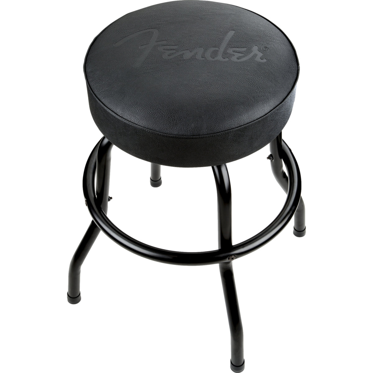 Fender Embossed Black Logo Barstool Black 24
