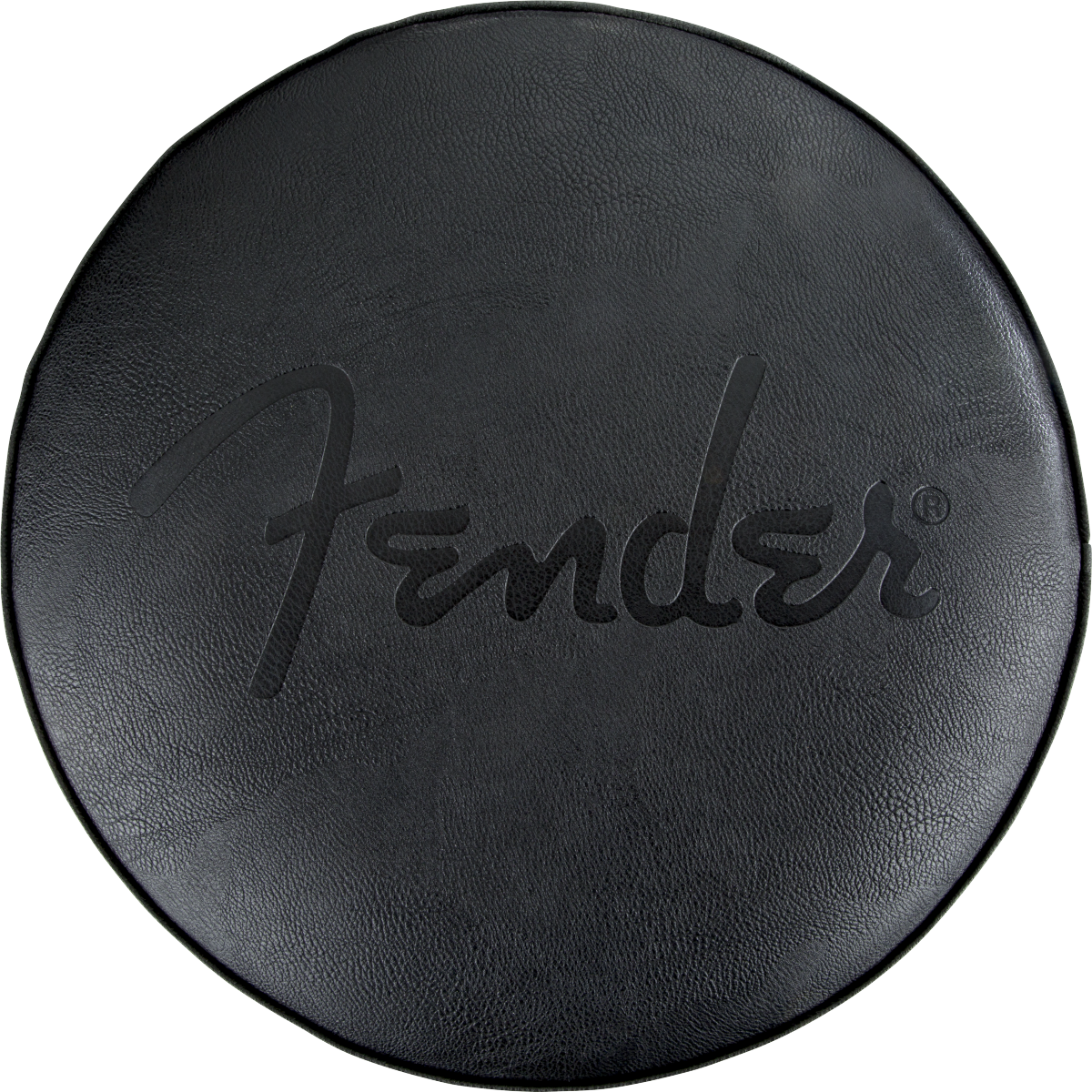 Fender Embossed Black Logo Barstool Black 30 Inch