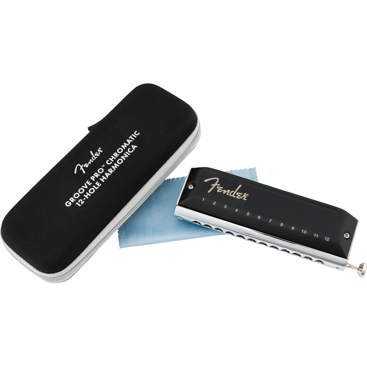 Fender Groove Pro Chromatic 12-Hole Harmonica Key of C