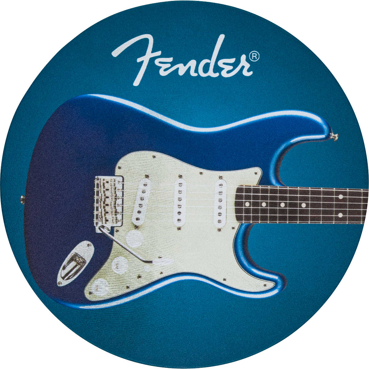 Fender Guitars Coasters 4-Pack Multi-Color Leather