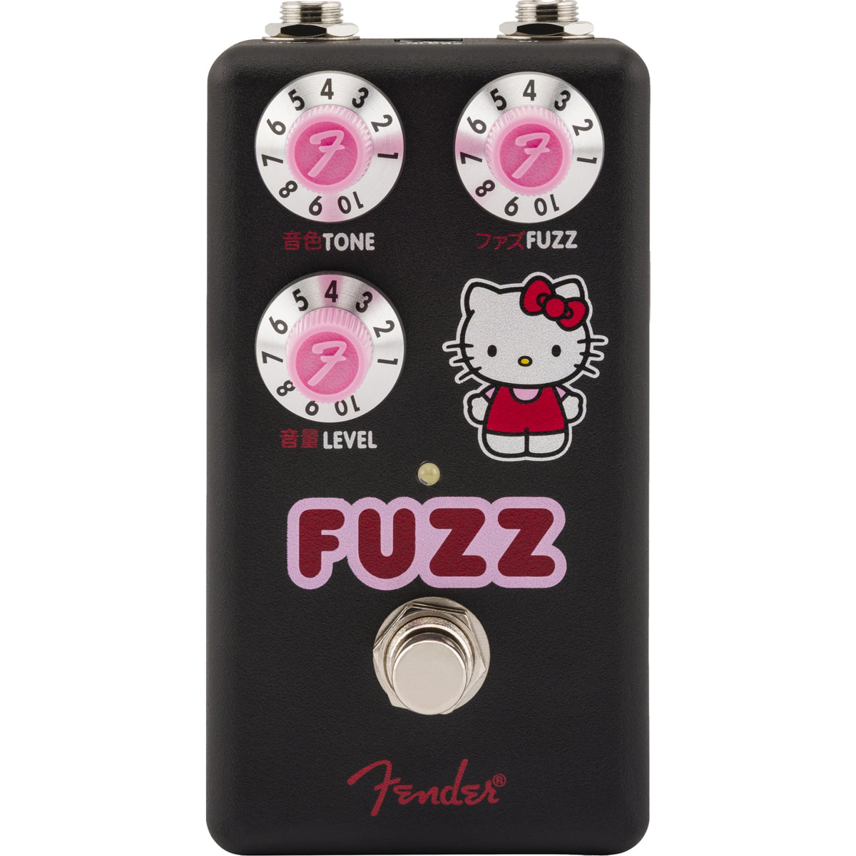 Fender Hello Kitty Black Fuzz Effect Pedal