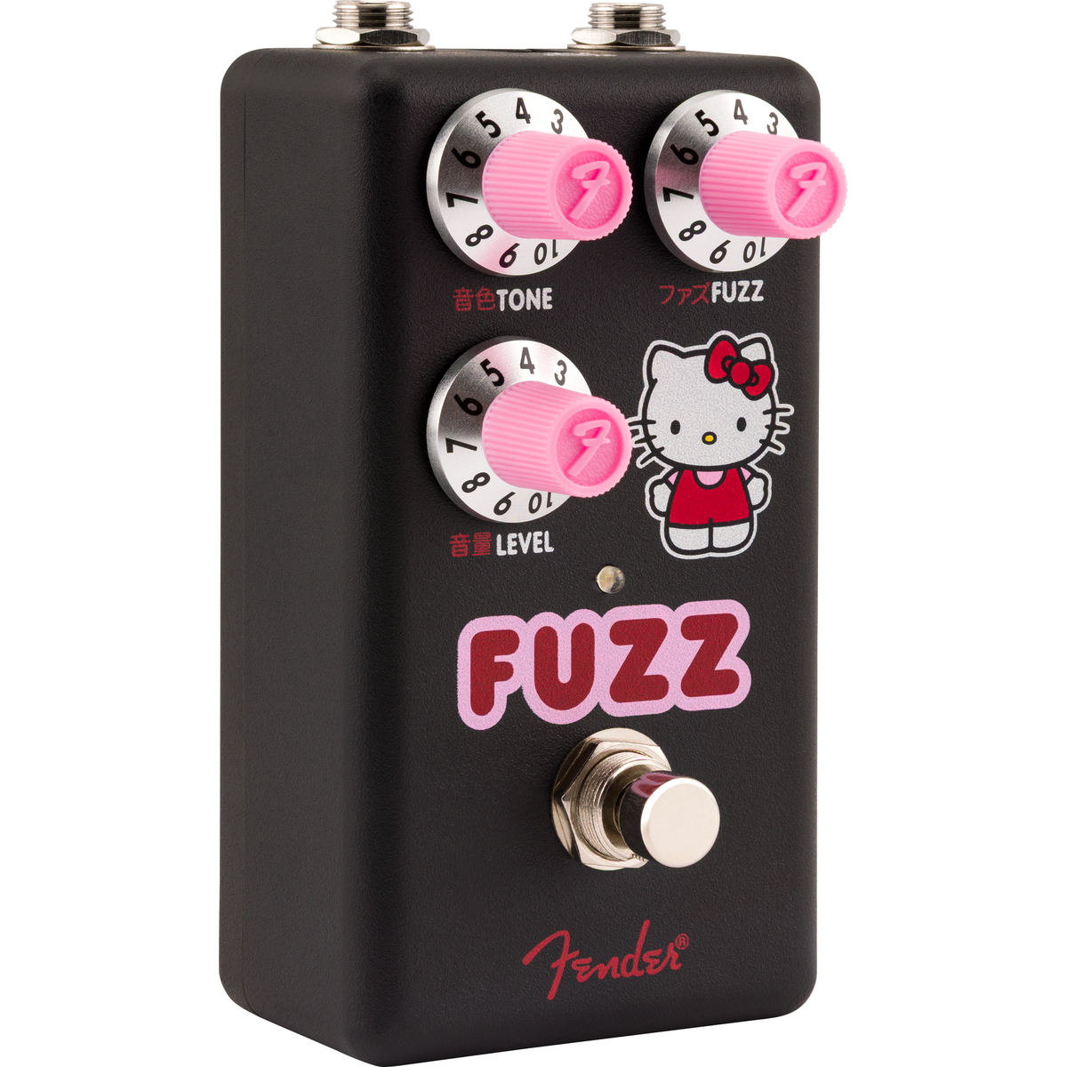 Fender Hello Kitty Black Fuzz Effect Pedal