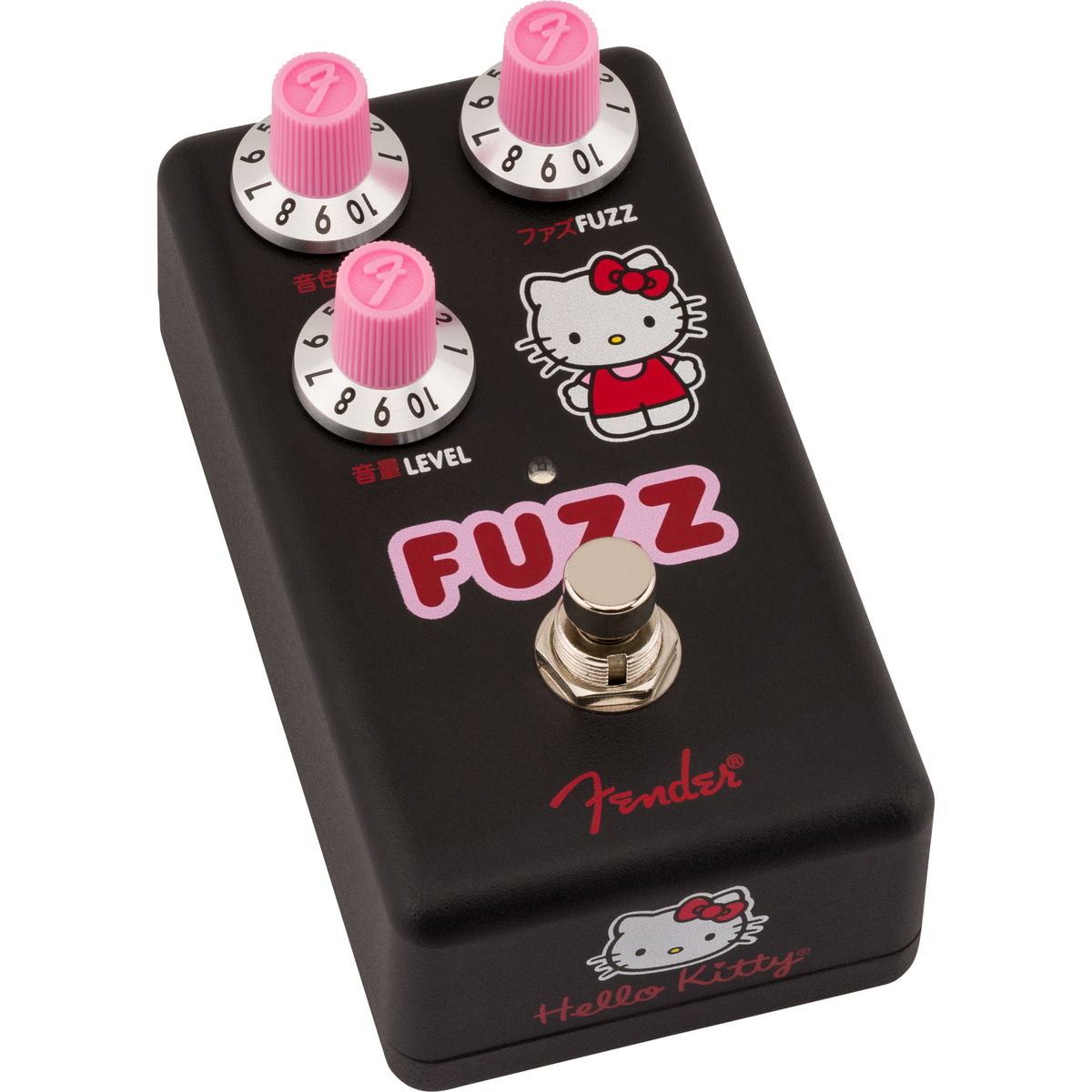 Fender Hello Kitty Black Fuzz Effect Pedal