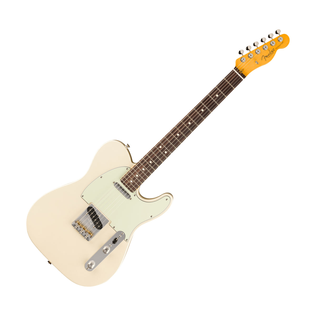 Fender Limited Edition American Professional Classic Telecaster Electric Guitar Olympic Pearl