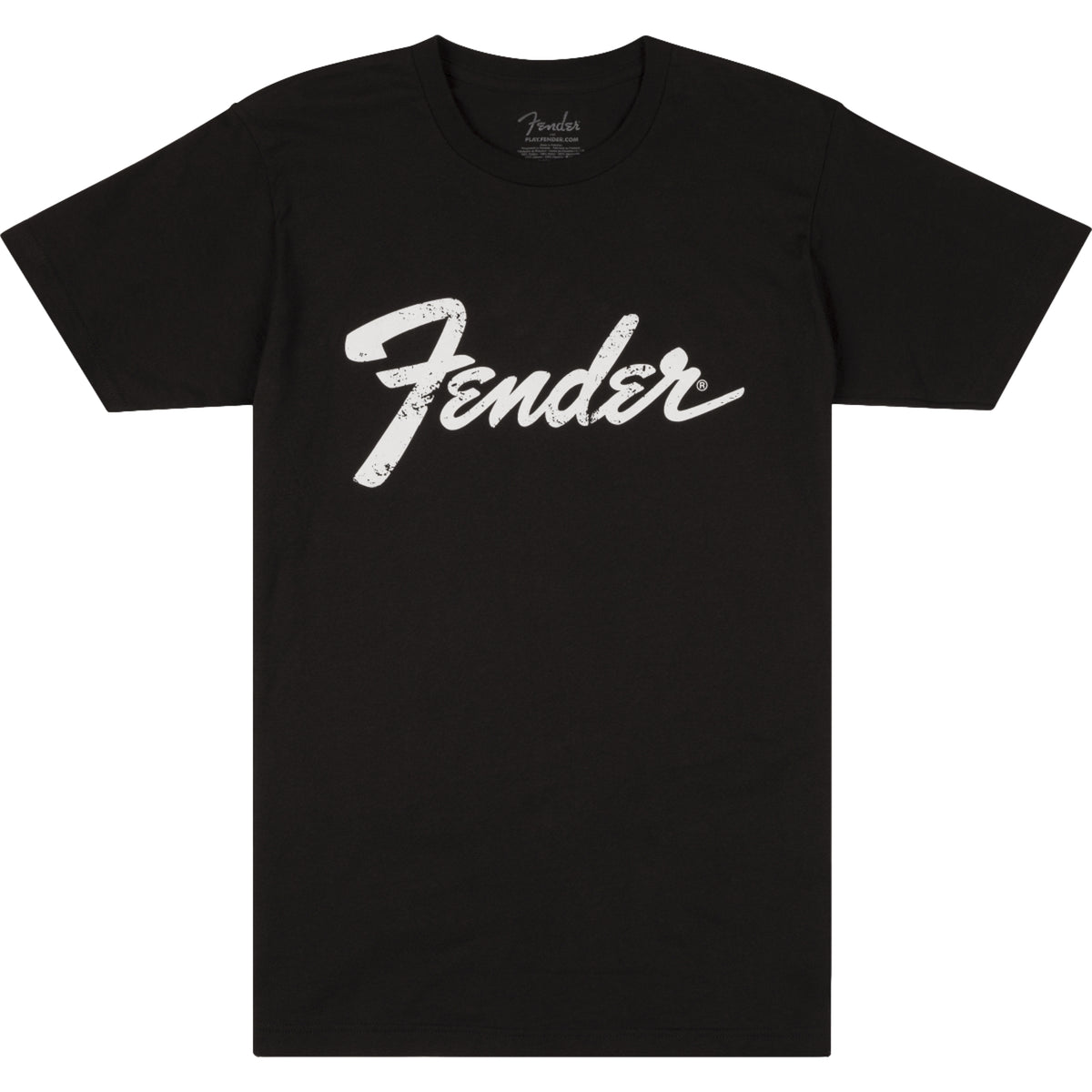 Fender Logo Date Back Tee Black M