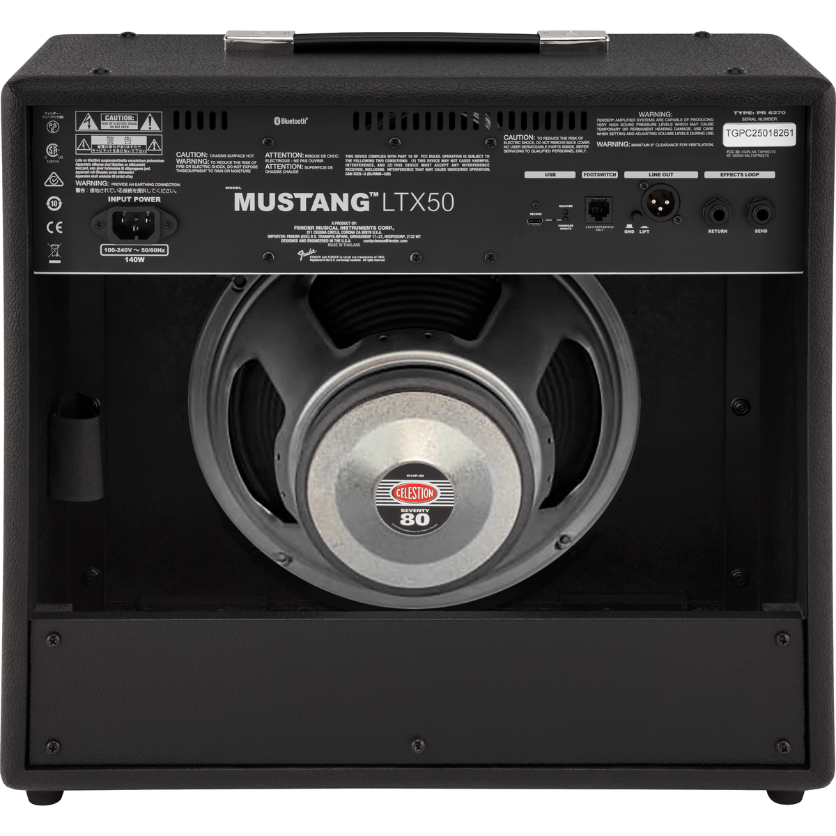 Fender Mustang LTX50 Electric Guitar Amp