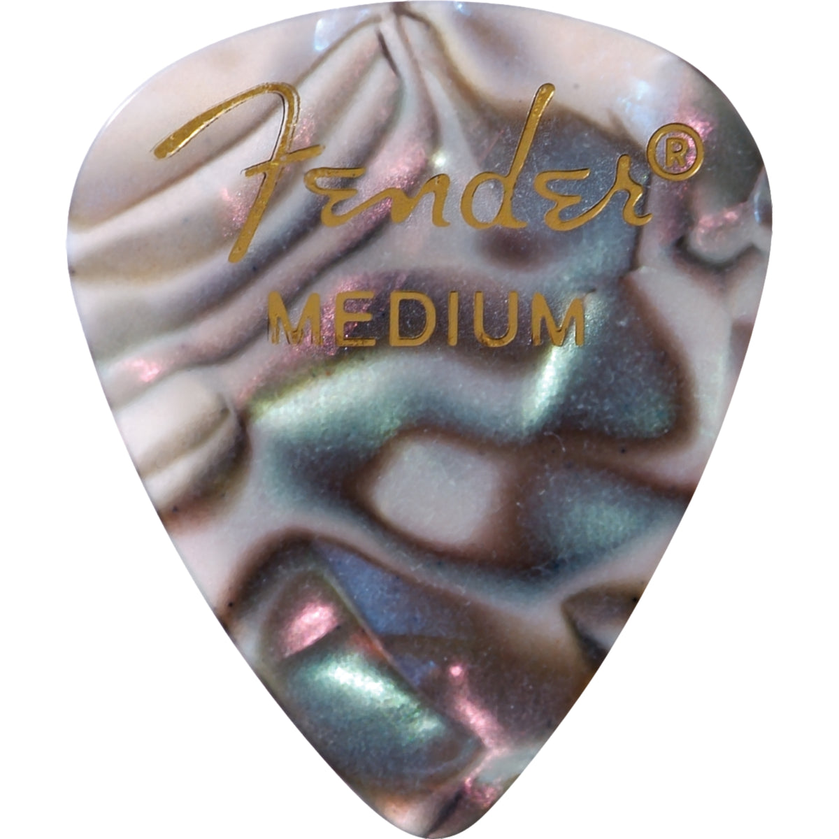 Fender Premium Celluloid 351 Shape Picks Medium Abalone 12-Pack