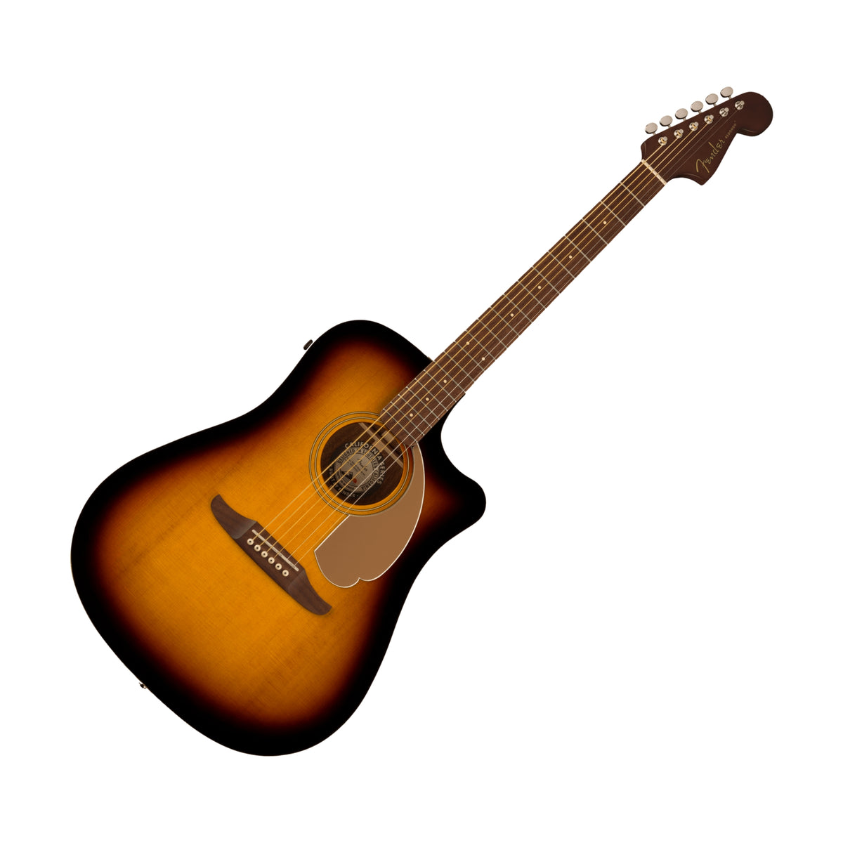 Fender Redondo Player Gold Pickguard Sunburst