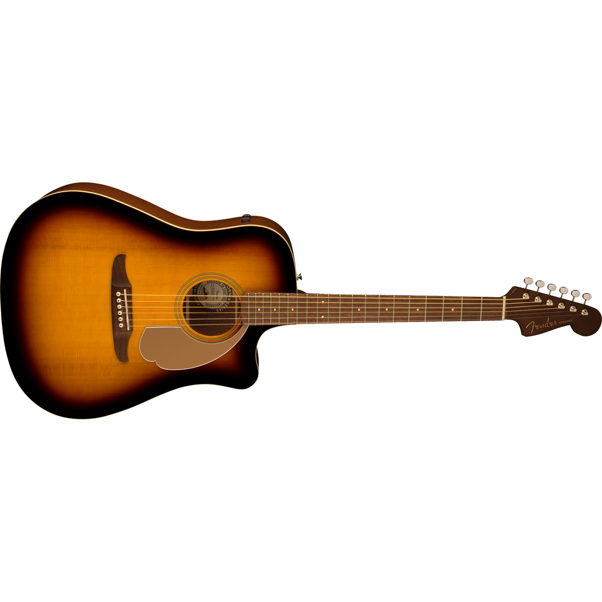 Fender Redondo Player Gold Pickguard Sunburst