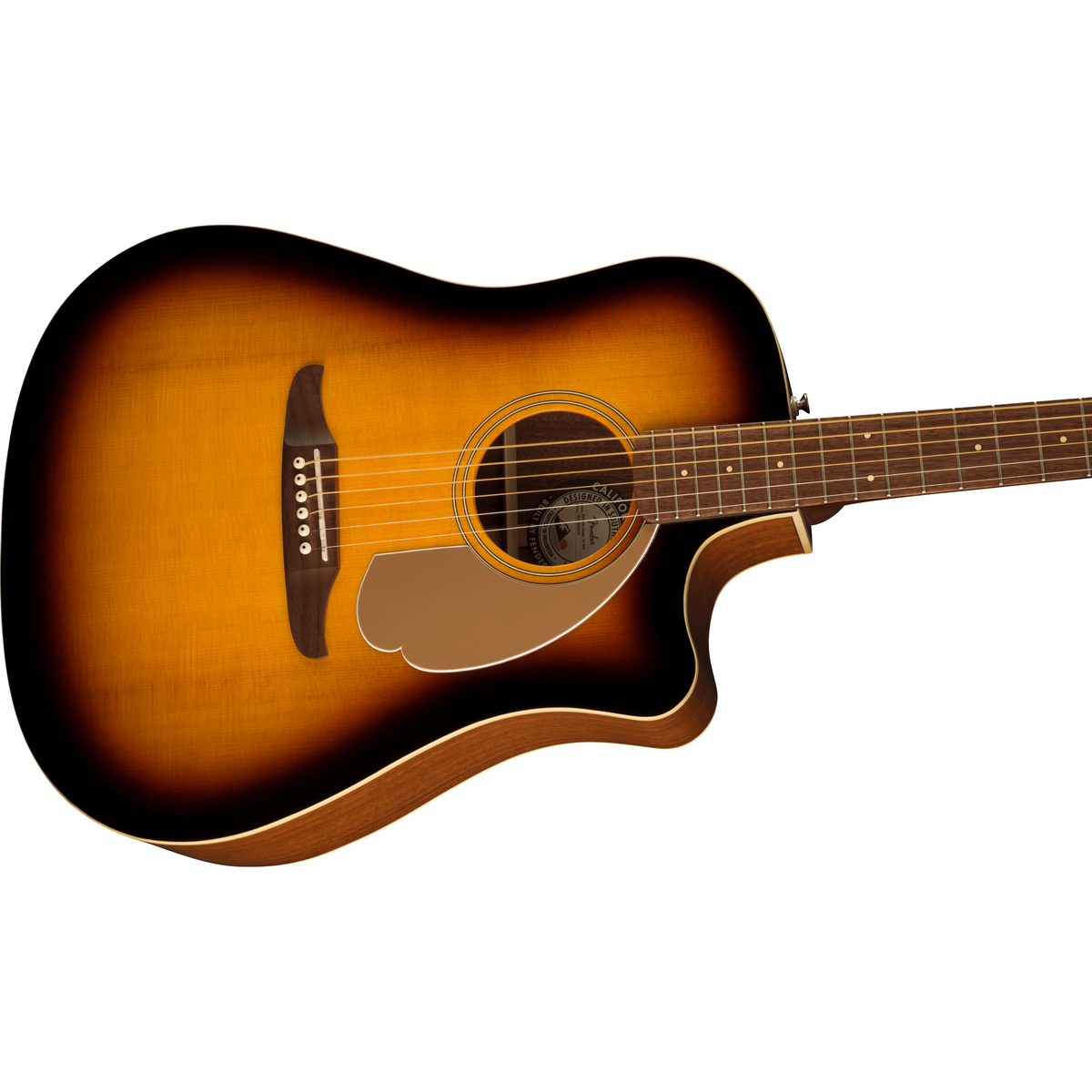Fender Redondo Player Gold Pickguard Sunburst