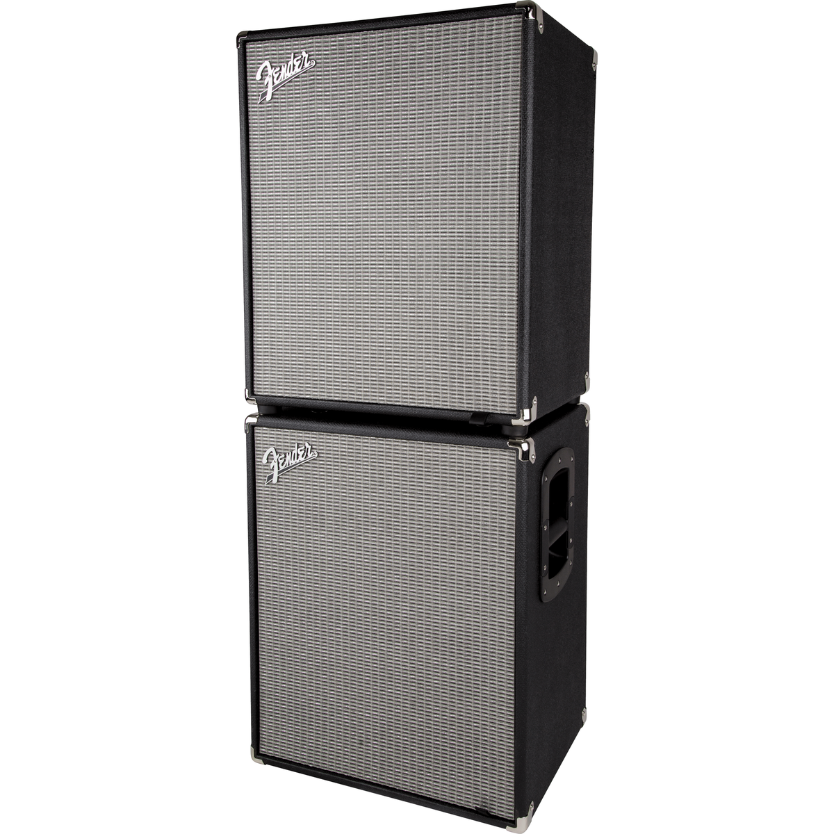 Fender Rumble 210 Bass Cabinet Black and Silver